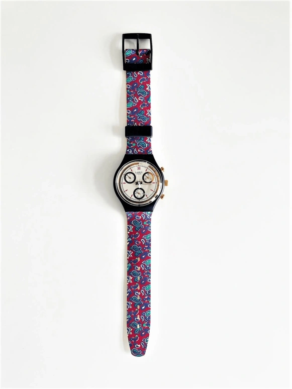 Swatch,Other 37mm,37mm,Plastic,White,Quartz,Chronograph,Sapphire,Crystal Glass,SCB108
