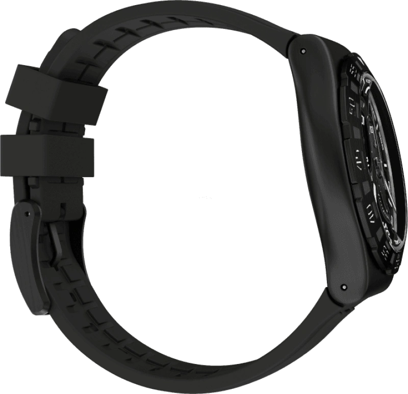 Swatch,IRONY 43x49mm,43x49mm,Black,YVB409