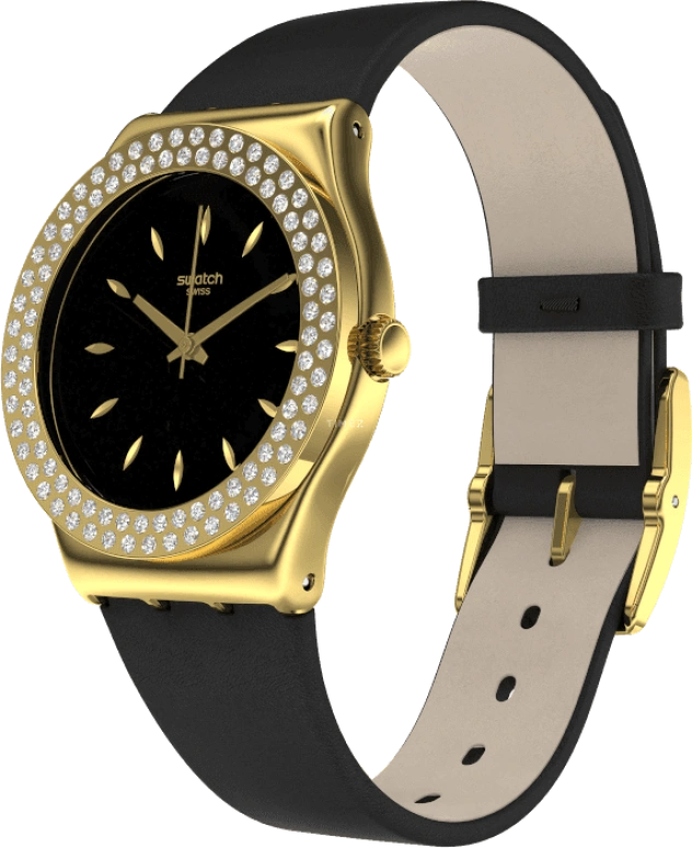 Swatch,IRONY 33x0.38mm,33x0.38mm,Black,YLG141