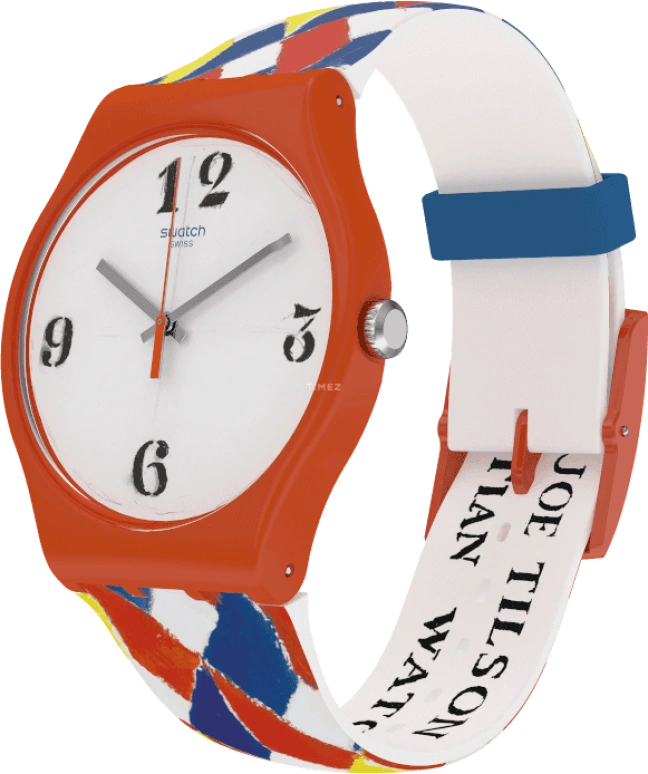 Swatch,Originals 41mm,41mm,Plastic,White,Sapphire,Crystal Glass,SUOZ312S