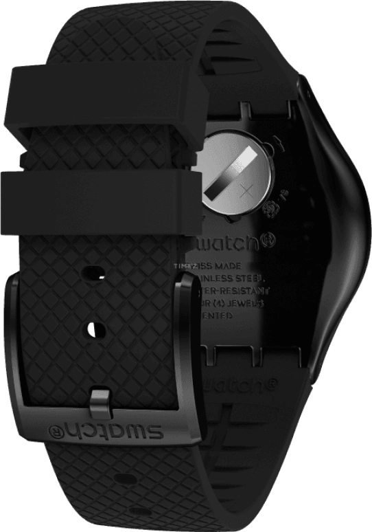 Swatch,IRONY 43x49mm,43x49mm,Black,YVB408