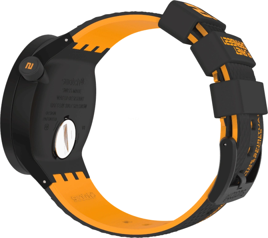 Swatch,Other 47mm,47mm,Sapphire,Crystal Glass,SB01B127