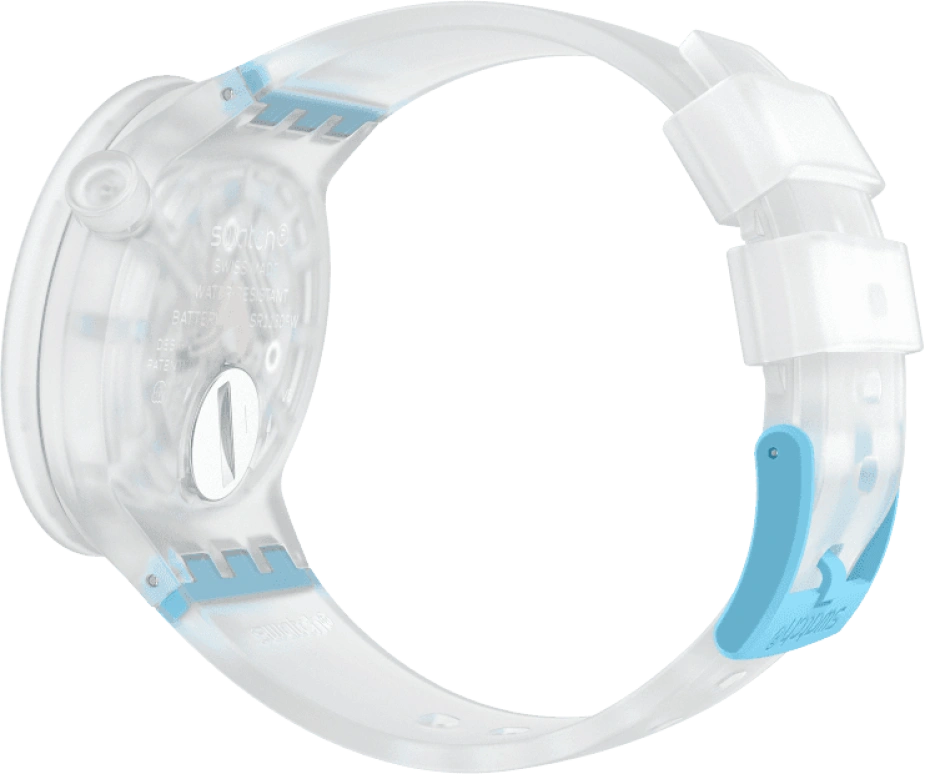 Swatch,THE BOLD 47mm,47mm,Plastic,White,SO27E105