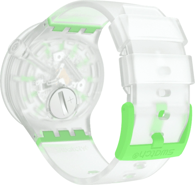 Swatch,THE BOLD 47mm,47mm,Plastic,White,SO27E104