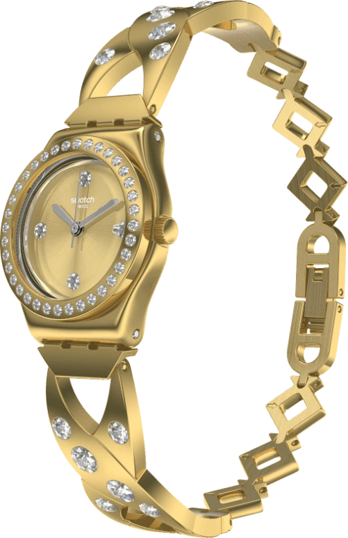 Swatch,IRONY 25mm,25mm,Gold,YSG164G