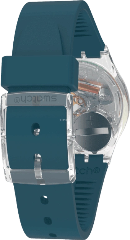 Swatch,Originals 34x39.20mm,34x39.20mm,Plastic,Coffee,Cyan,GE721