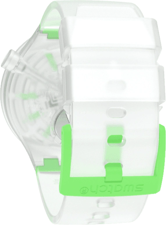 Swatch,THE BOLD 47mm,47mm,Plastic,White,SO27E104