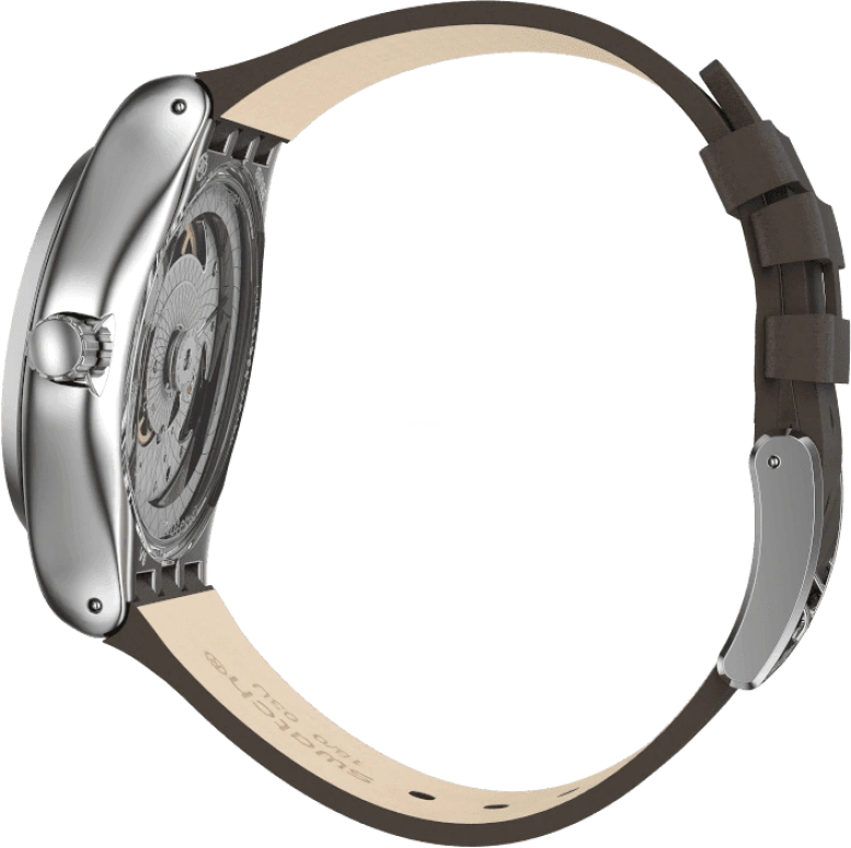 Swatch,IRONY 42mm,42mm,Blue,Open,YIZ405