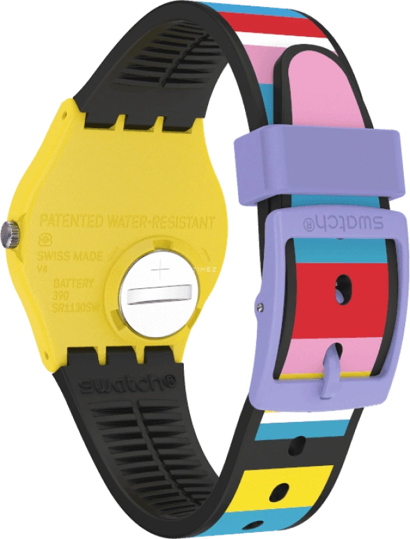 Swatch,Originals 34mm,34mm,Plastic,Closed,GZ341
