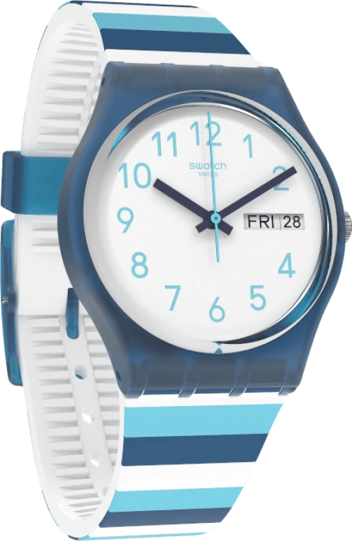 Swatch,Originals 34mm,34mm,White,Open,GN728