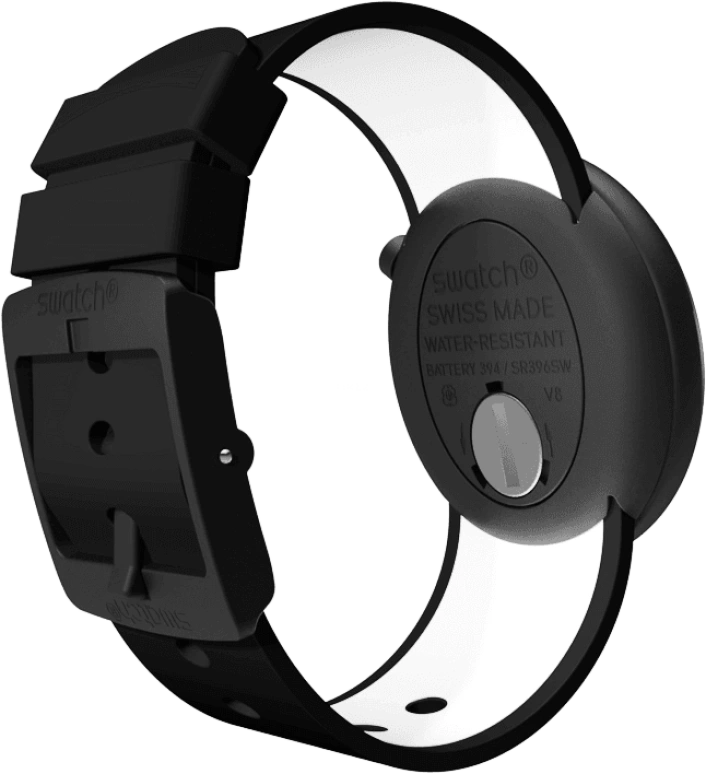Swatch,Originals 45mm,45mm,Plastic,White,PNB700