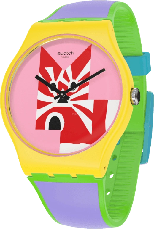Swatch,Originals 41mm,41mm,Plastic,Closed,SUOZ323