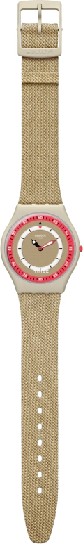 Swatch,SKIN 34mm,34mm,Bioceramic,Yellow Tan,Quartz,Round,SS09T102
