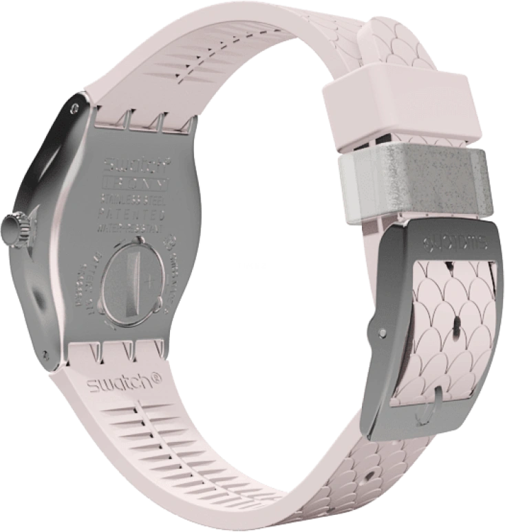 Swatch,WOMEN'S 33mm,33mm,Stainless Steel,Pink Red,Red,Quartz,Sapphire,Round,YLZ101