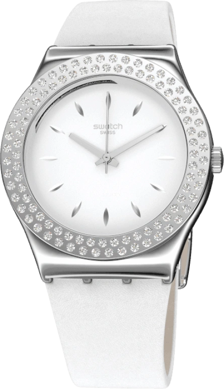 Swatch,IRONY 33mm,33mm,White,YLS217