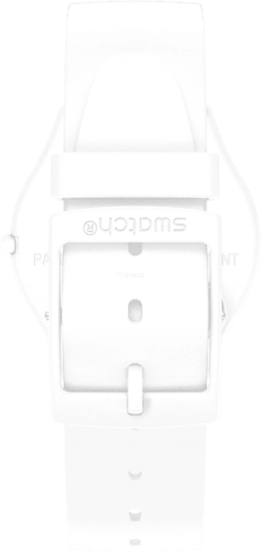 Swatch,SKIN 34mm,34mm,Ceramic,White,Quartz,SS09W100
