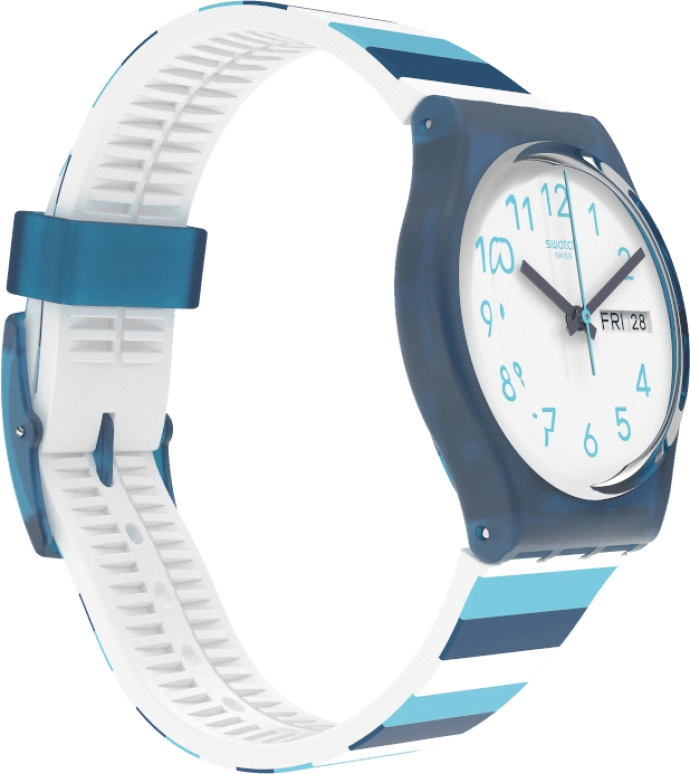 Swatch,Originals 34mm,34mm,White,Open,GN728