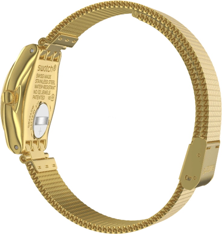Swatch,IRONY 25x28.70mm,25x28.70mm,Gold,YSG167M