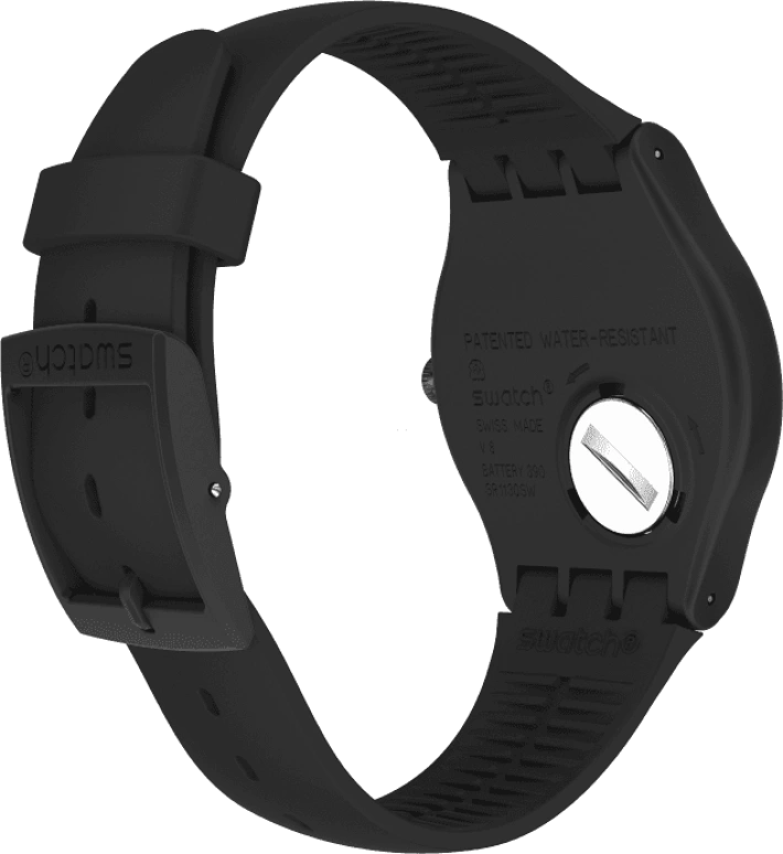 Swatch,Originals 41x47.40mm,41x47.40mm,Plastic,Black,SUOB731