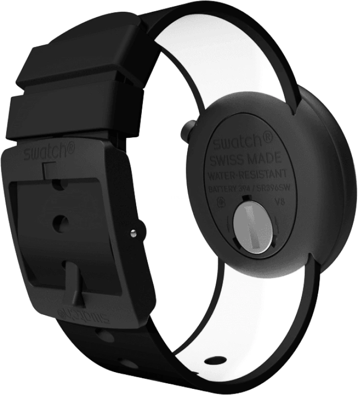 Swatch,Originals 45mm,45mm,Plastic,White,PNB700