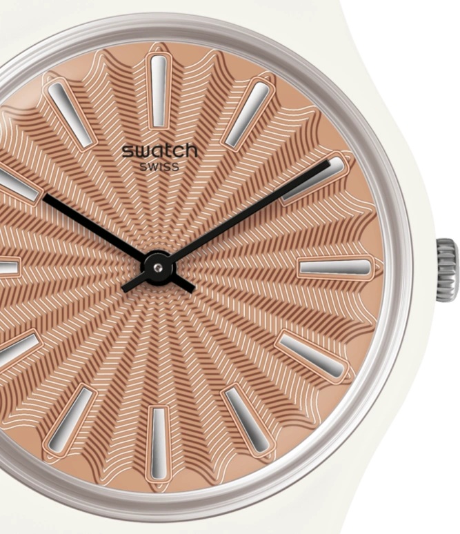 Swatch,Originals 34mm,34mm,Plastic,Gold,GW209