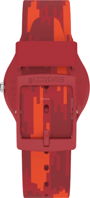 Swatch,Originals 34mm,34mm,Plastic,White,Closed,GR711