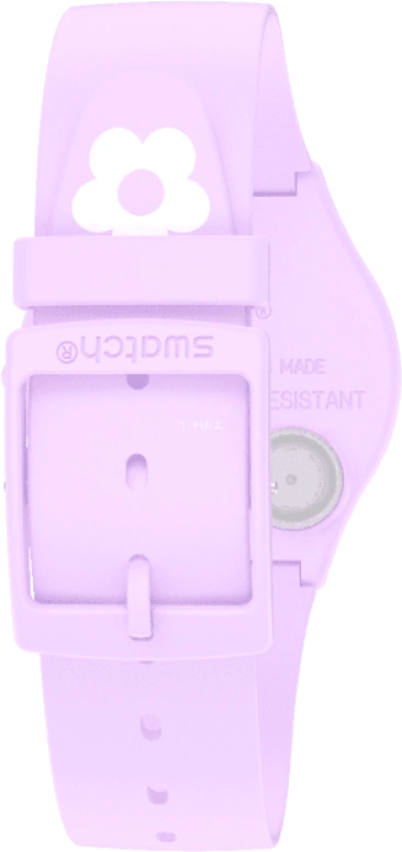 Swatch,SKIN 34mm,34mm,Ceramic,Multi-Color,Quartz,Round,Pink,SS09V101