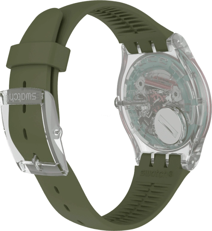 Swatch,Originals 41mm,41mm,Plastic,Pink,Quartz,Sapphire,Crystal Glass,Round,SUOK714