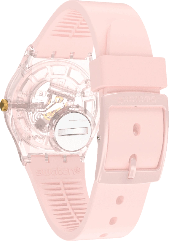 Swatch,Originals 34mm,34mm,Plastic,Pink,GP164