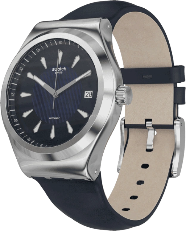 Swatch,IRONY 42mm,42mm,Stainless Steel,Open,YIS420