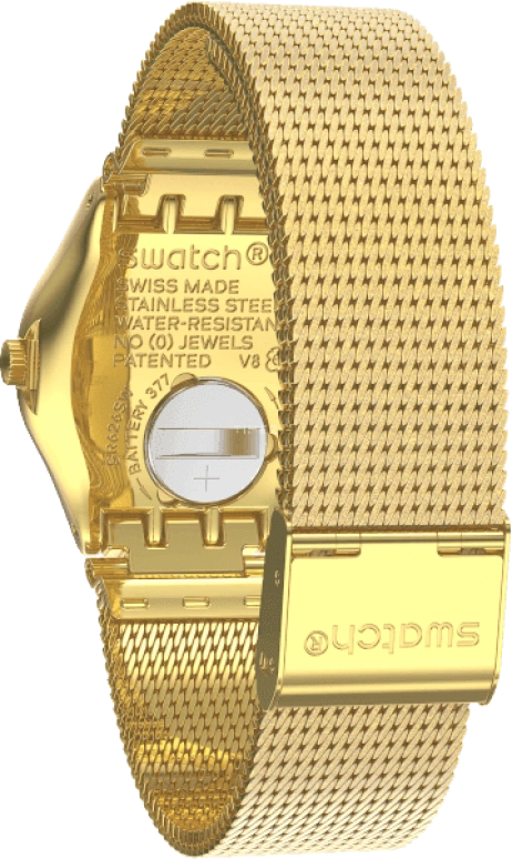 Swatch,IRONY 25x28.70mm,25x28.70mm,Gold,YSG167M