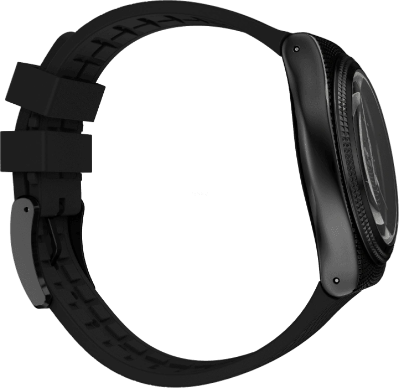 Swatch,IRONY 43x49mm,43x49mm,Black,YVB408