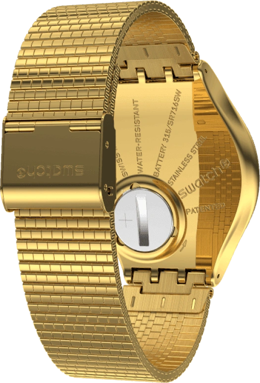 Swatch,SKIN ,Gold,SYXG106GG
