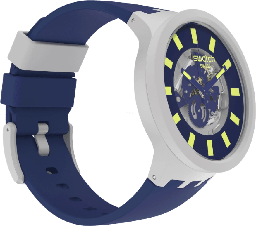 Swatch,THE BOLD 47mm,47mm,Bioceramic,Ceramic,SB03M103