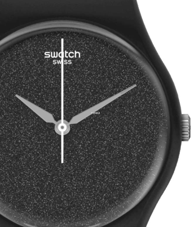 Swatch,Other 34mm,34mm,Bio-sourced,Black,Quartz,Sapphire,Crystal Glass,Round,SO28B105
