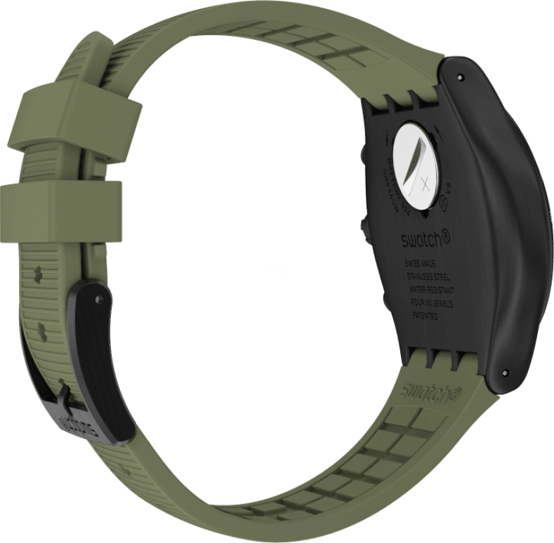 Swatch,IRONY 43x49mm,43x49mm,Green,YVB411
