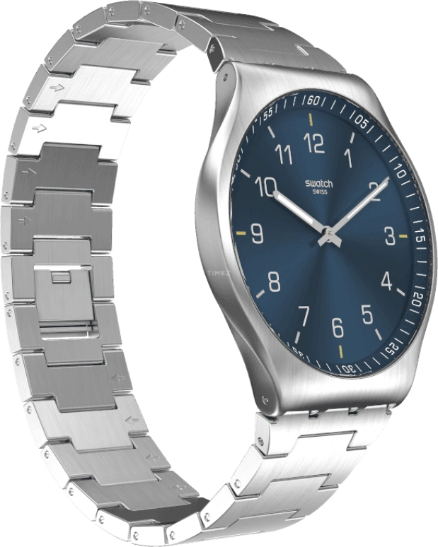 Swatch,SKIN ,Stainless Steel,Blue,SS07S106G