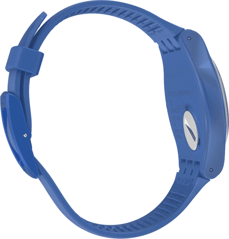 Swatch,Originals 41mm,41mm,Plastic,Blue,SUON143