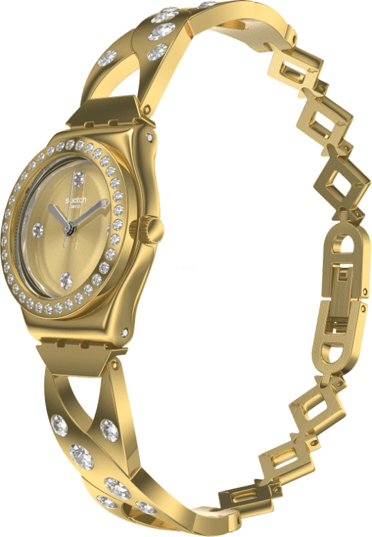 Swatch,IRONY 25mm,25mm,Gold,YSG164G