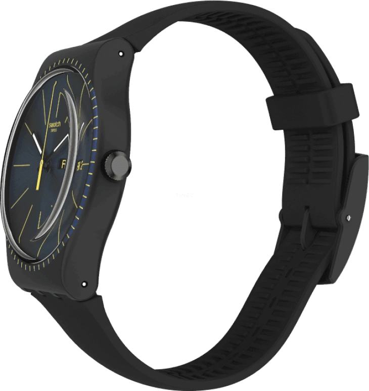 Swatch,Originals 41x47.40mm,41x47.40mm,Plastic,Black,SUOB731