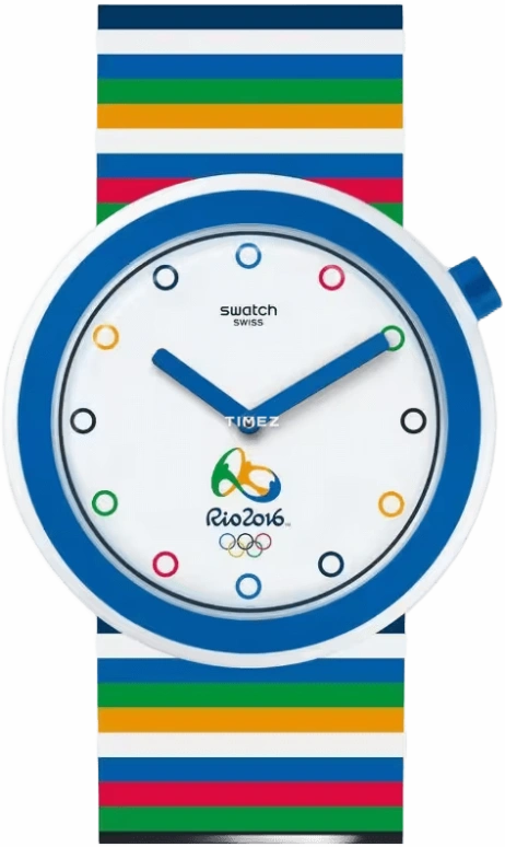 Swatch,Special Edition 45mm,45mm,Plastic,White,Quartz,Round,PNZ100