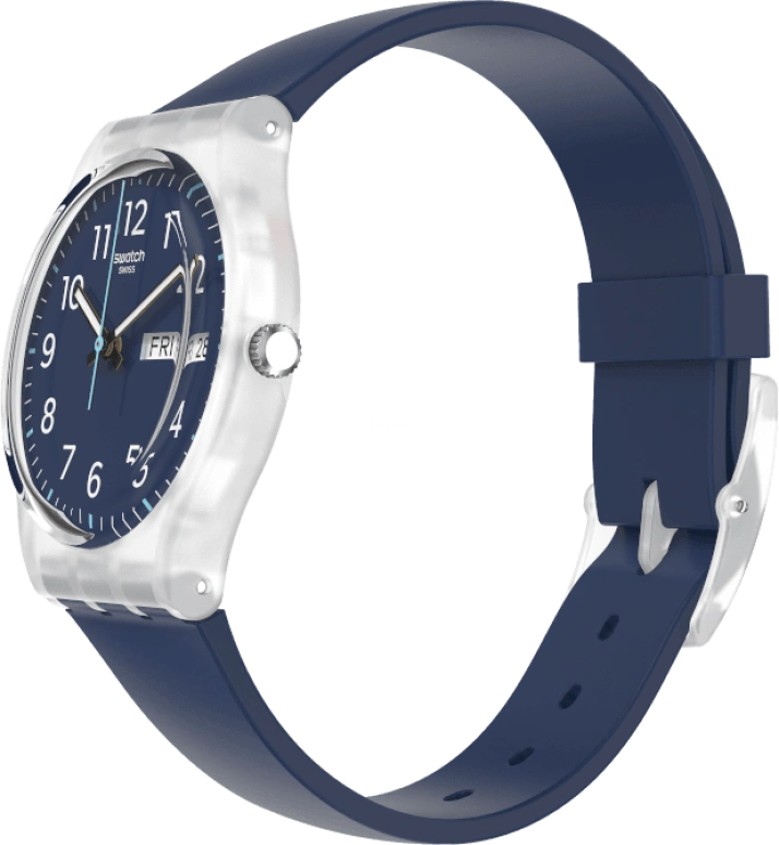 Swatch,Originals 34mm,34mm,Blue,Open,GE725