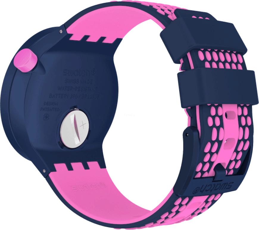 Swatch,THE BOLD 47mm,47mm,Plastic,Black,SO27N103