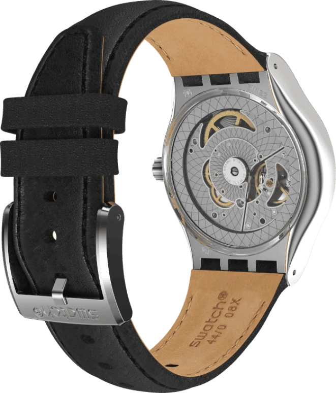 Swatch,IRONY 42mm,42mm,Black,Open,SY23S400