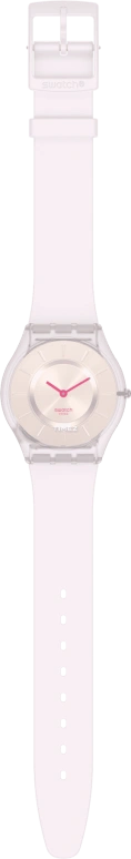 Swatch,Other 34mm,34mm,Bio-sourced,Purple,Transparent,Quartz,Sapphire,Crystal Glass,Round,SS08V101,SS08V101-S14