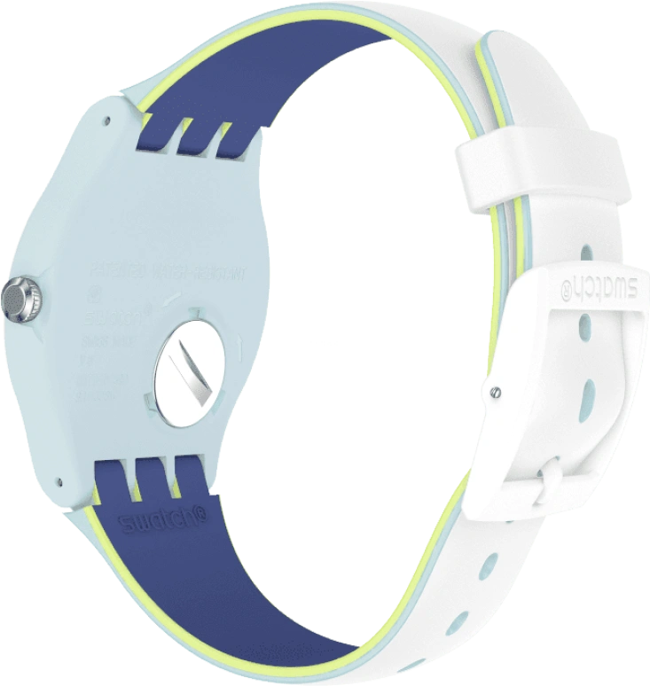 Swatch,Originals 41mm,41mm,Plastic,White,SUOS404
