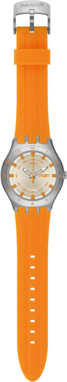 Swatch,Other 43mm,43mm,Stainless Steel,Silver,Quartz,Date,Day,YTS712