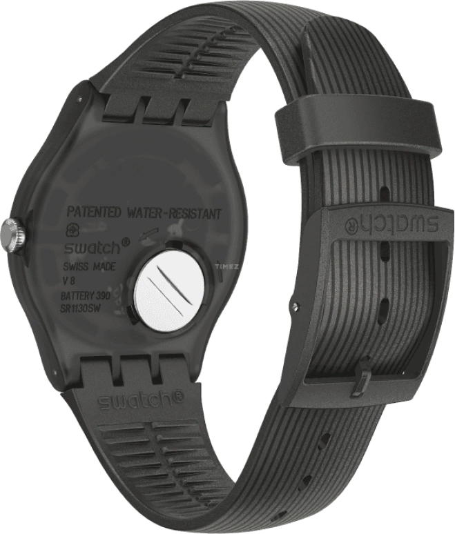 Swatch,Originals 41x47.40mm,41x47.40mm,Plastic,Black,SUOB178