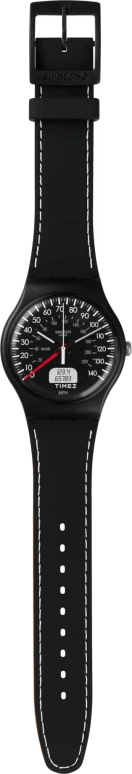 Swatch,Other 41mm,41mm,Plastic,Black,Quartz,Tonneau,SUOB117