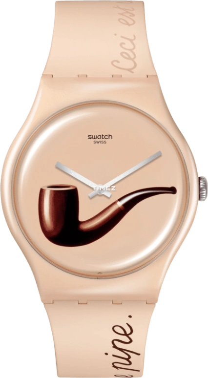 Swatch,Originals 41mm,41mm,Bio-sourced,Cream,Quartz,Round,Light,Cream,SO29Z124